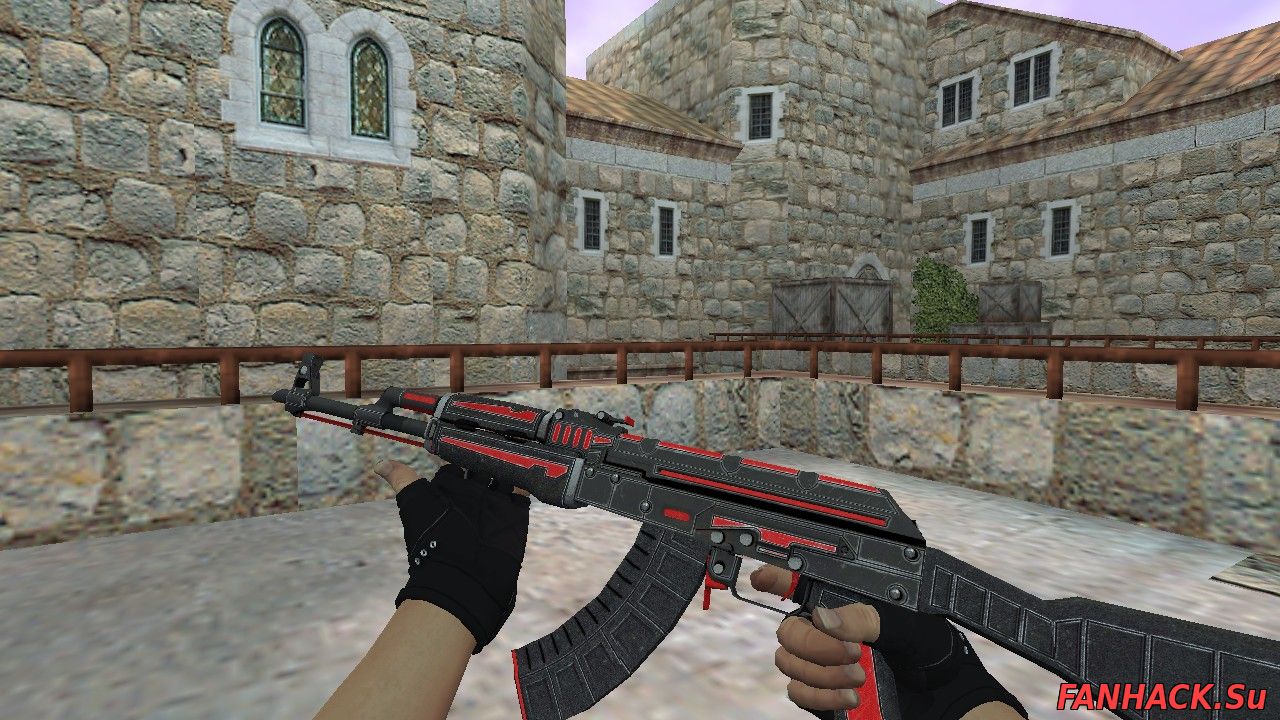 HD Модель AK-47 «Dark Lord» для CS 1.6