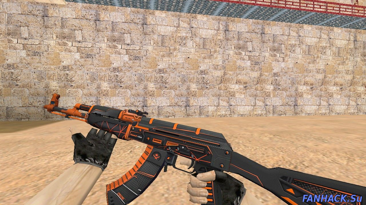 HD Модель AK-47 «Obstacle» для CS 1.6