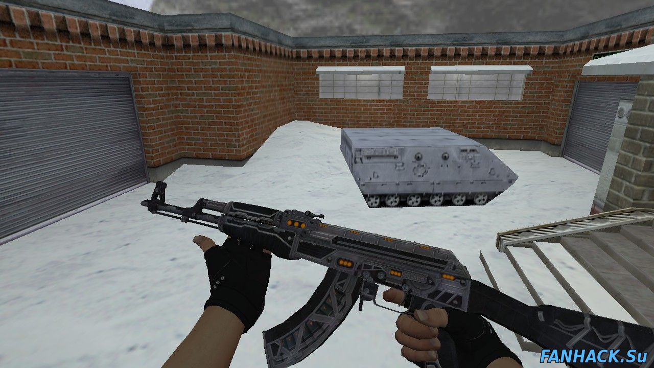 HD Модель AK-47 «Mass Driver» для CS 1.6