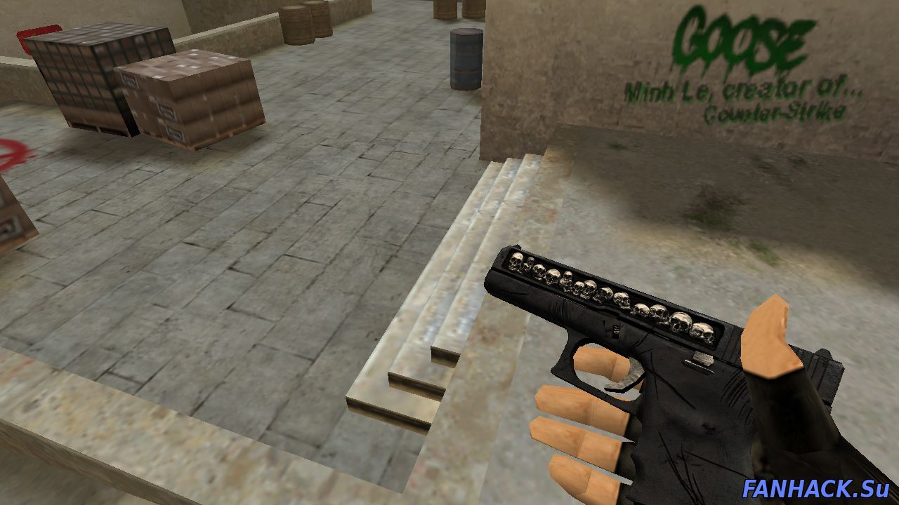 HD модель Glock-18 «Sacrifice: Patina» для CS 1.6